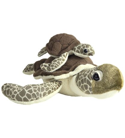 Wild Republic Kuscheltier - 37x20 cm - Mutter & Jung - Schildkrö