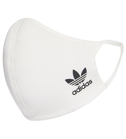 Masque Facial adidas Originals - 3 Pack - Blanc av. Logo