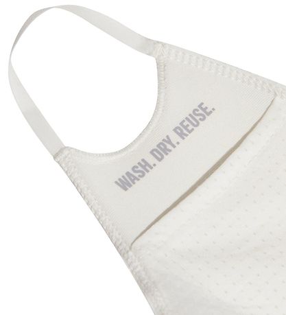 Masque Facial adidas Originals - 3 Pack - Blanc av. Logo
