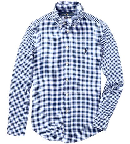 Polo Ralph Lauren Hemd - Core Replen - Blau/Weiß Kariert