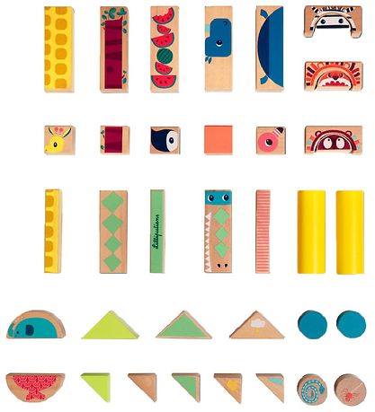 Lilliputiens Building Blocks- Jungle
