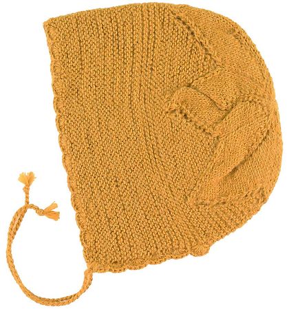 Huttelihut Baby Hat - Alpaca wool - Mustard