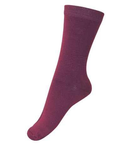 Melton Socks - Bordeaux