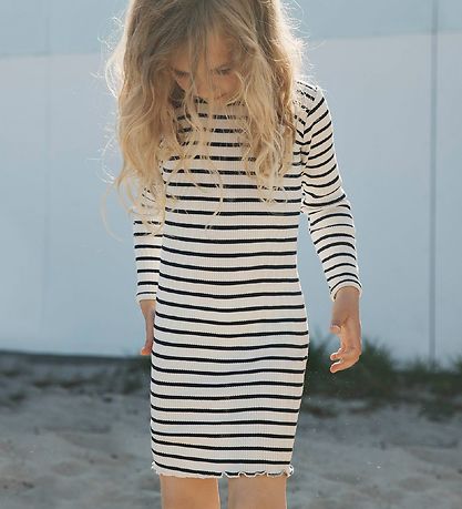 Minimalisma Kleid - Bina - Seide/Baumwolle - Sailor