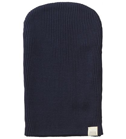 Minimalisma Beanie - Silk/Cotton - Bambi - Dark Blue