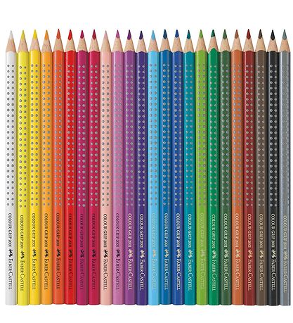 Faber-Castell Trélitir - Grip - Vatnslitur - 24 Stk. - Multi