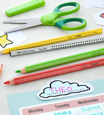 Faber-Castell Buntstifte - Jumbo Grip - Aquarell - 12 st. - Mu