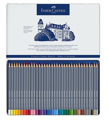 Faber-Castell Trélitir - Goldfaber Vatnslitur - 36 Stk. - Multi