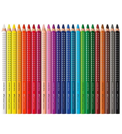 Faber-Castell Trélitir - Jumbo Grip - Vatnslitur - 16 Stk. - Mu
