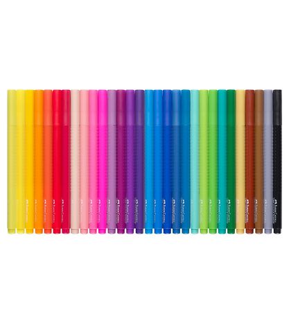Faber-Castell Markers - Grip - 30 pcs - Multicoloured