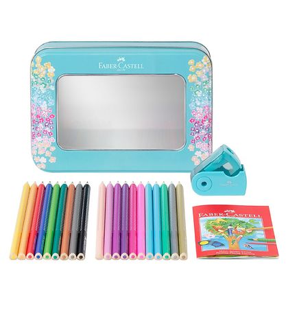 Faber-Castell Sparkle Tin Box - Värit/Mausteet - 20 kpl - Multi