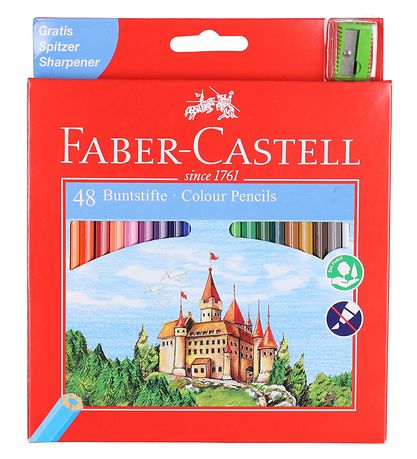 Faber-Castell Colouring Pencils - Castle - 48 pcs - Multicolour