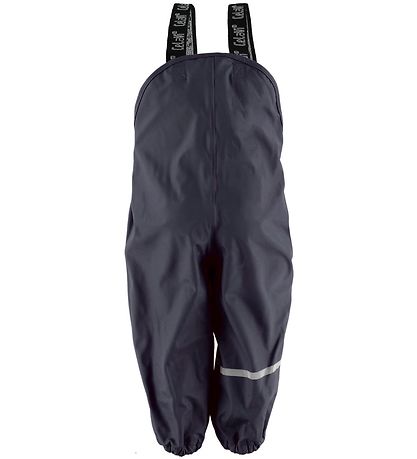 CeLaVi Rain Pants w. Suspenders - PU - Navy