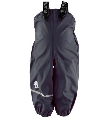 CeLaVi Rain Pants w. Suspenders PU Navy KW US