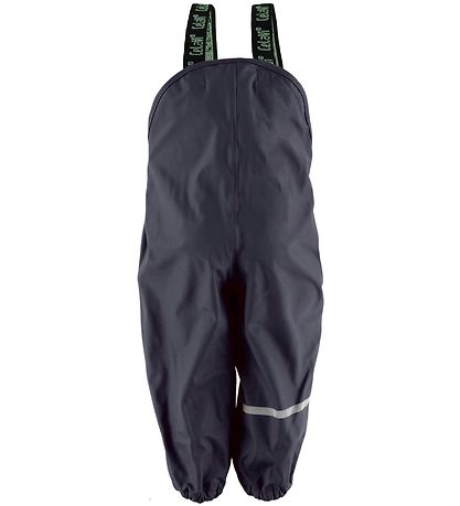 CeLaVi Rain Pants w. Suspenders - PU - Navy
