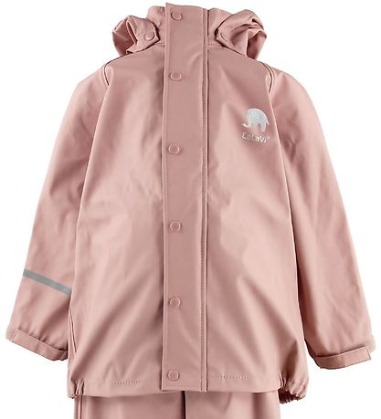 CeLaVi Regnföt M. axlaböndum - PU - Misty Rose