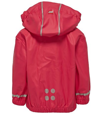 LEGO® Wear Regnjakki - Dökkt Bleikt
