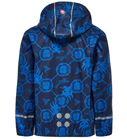 LEGO® Ninjago Rain Jacket - Navy w. Print