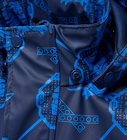 LEGO® Ninjago Rain Jacket - Navy w. Print