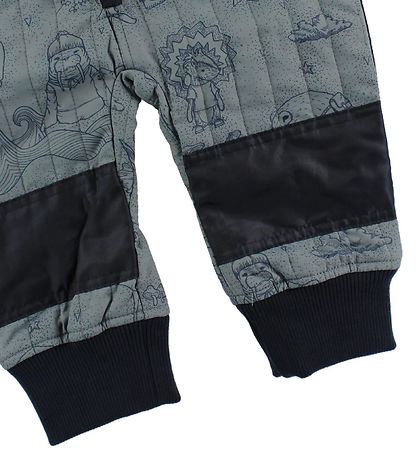 En Fant Thermo Suit - Blue w. Print