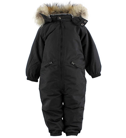 Ver de Terre Snowsuit w. Fur - Black