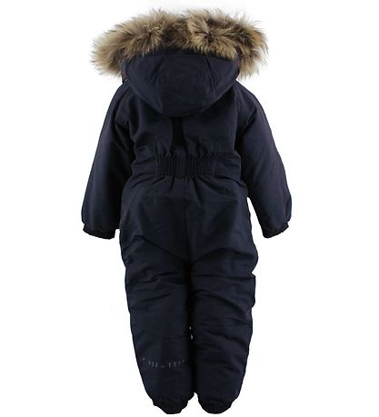 Ver de Terre Snowsuit w. Fur - Navy