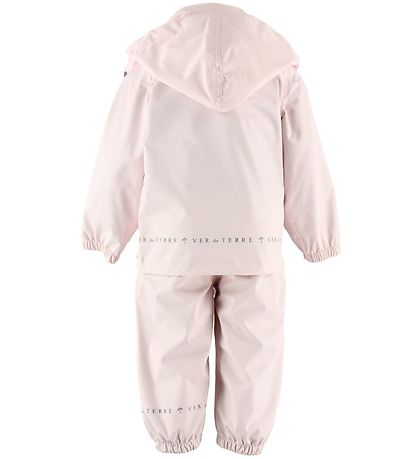 Ver de Terre Rainwear w. Suspenders - PE - Powder