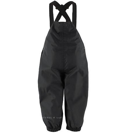 Ver de Terre Rainwear w. Suspenders - PE - Charcoal