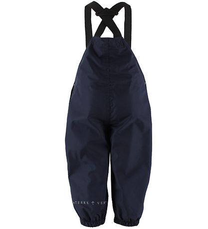 Ver de Terre Rainwear w. Suspenders - PE - Navy