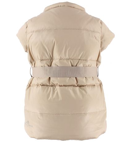 Ver de Terre Down Gilet w. Belt - Light rose