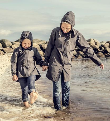 byLindgren Rain Jacket - Runa - Charcoal