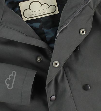 ByLindgren Regnjacka - Balder - Elephant Grey