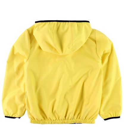 Fendi Kids Jacket - Reversible - Yellow/Black w. Print