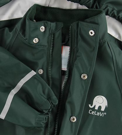 CeLaVi Rain Suit - PU - Dark Green