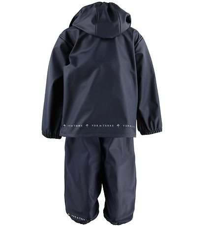 Ver de Terre Rainwear - PU - Navy