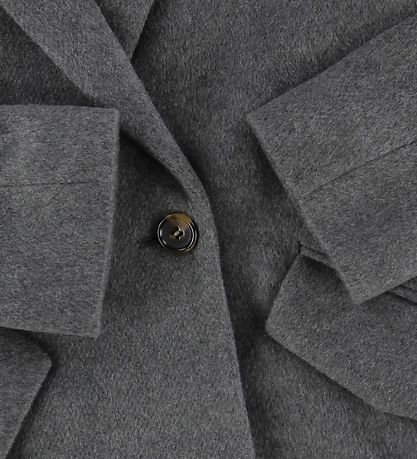 Designers Remix Kappa - Ull - Hardy - Mörkgråmelerad