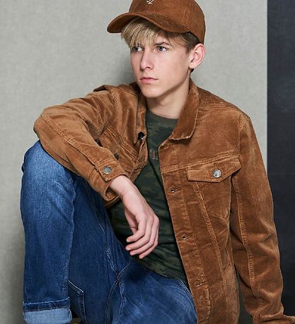 Hound Winterjacke - Cord - Corduroy - Braun