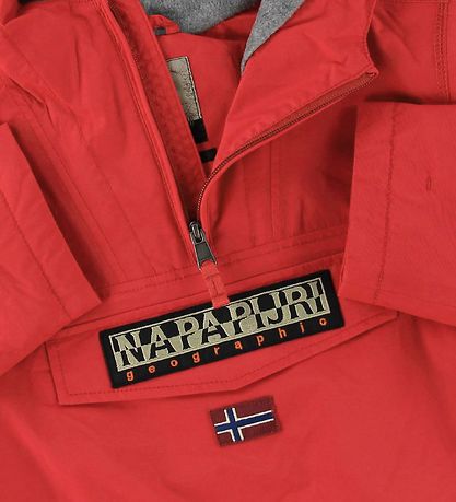 Napapijri Winter Coat Rainforest Anorak High Risk Red KW HU