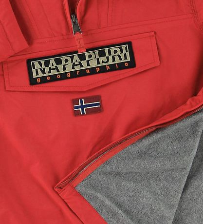 Napapijri Winter Coat - Rainforest Anorak - High Risk Red