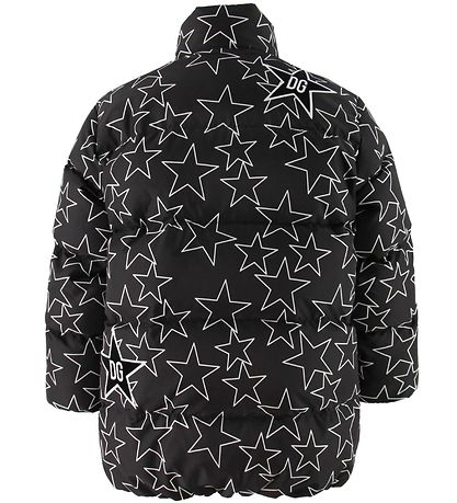 Dolce & Gabbana Dúnúlpa - Svart M. Stjörnur