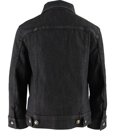 Dolce & Gabbana Jeansjacke - Schwarz m. Aufnäher