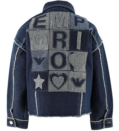 Emporio Armani Jakki - Dökkt Gallaefni