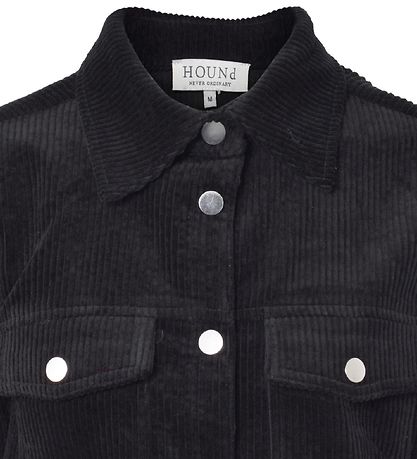 Hound Jacket - Cord - Schwarz