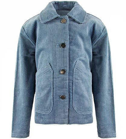 Grunt Jakke - Kvinne - Fløyel - Baby Blue