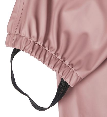 Name It Rainwear w. Suspenders - Noos - Wistful Mauve