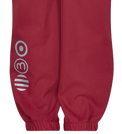 Minymo Softshellbyxor - Deep Claret