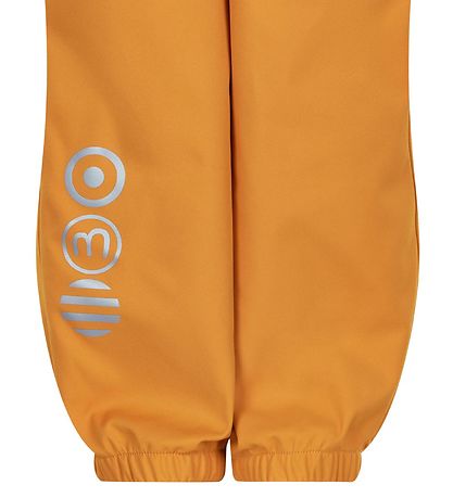 Minymo Softshellbyxor - Golden Orange