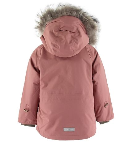 Mini A Ture Winter Coat - Wally Fur - Withered Rose