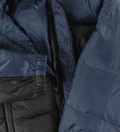 Emporio Armani Puffer Jacket - Dark Army Green/Dark Blue