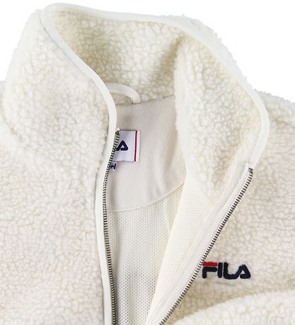 Fila Jacket - Sari - Fleece - White